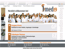 Tablet Screenshot of imed19.at